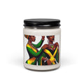 Soy Candle — Jamaican Vibes Black Women Art (9oz Scented)