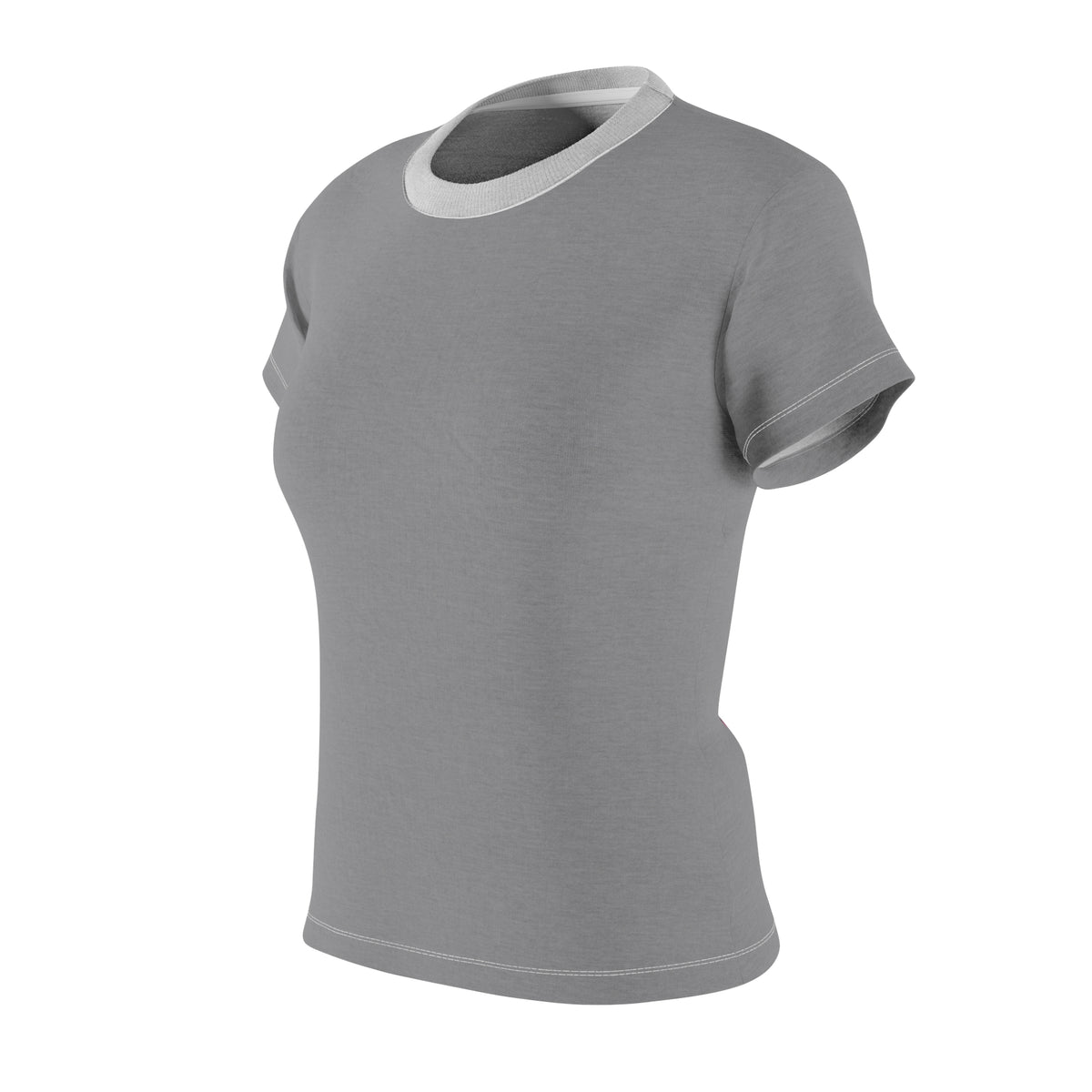 Women's Ringer Tee — Classic Cut & Sew All-Over Print