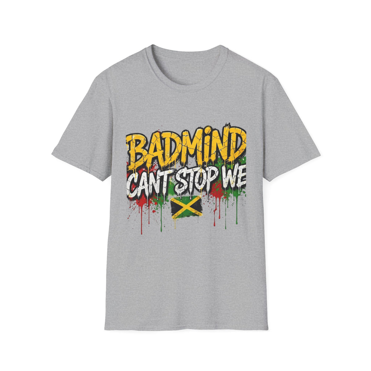 Badmind Can't Stop We Jamaica Flag T-Shirt