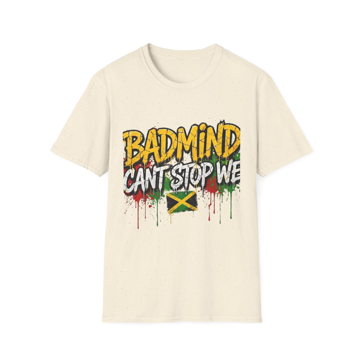 Badmind Can't Stop We Jamaica Flag T-Shirt