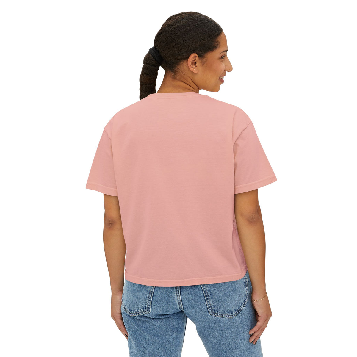 One Degree Hotter Graduation Boxy Tee — Women's Grad Cap & Diploma Celebration Shirt