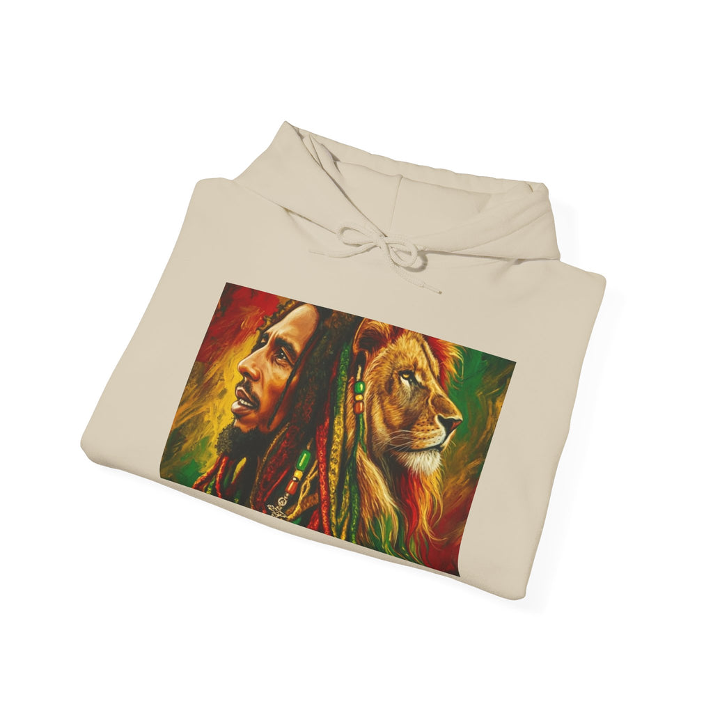 Reggae Lion Graphic Hoodie
