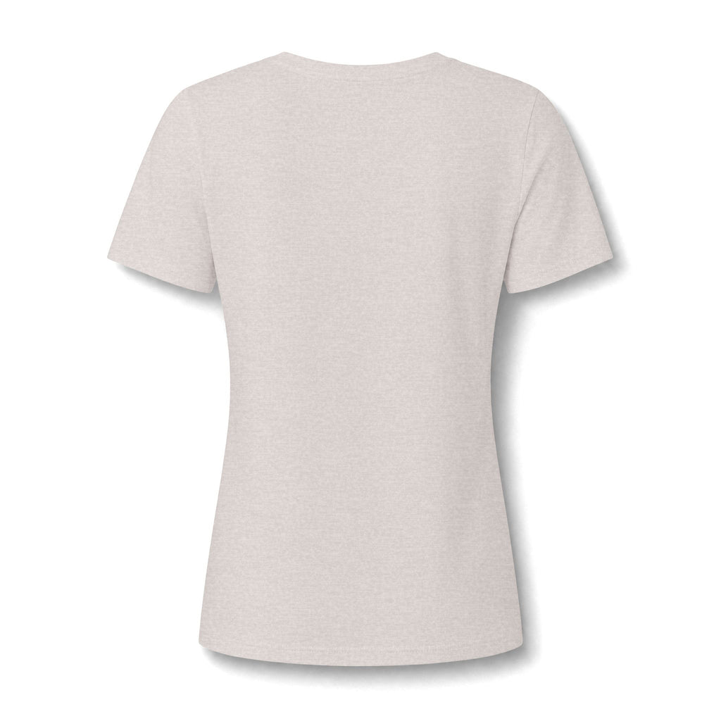 V-Neck Tee — 'I  Love You' Colorful Graffiti Heart Tee for Women