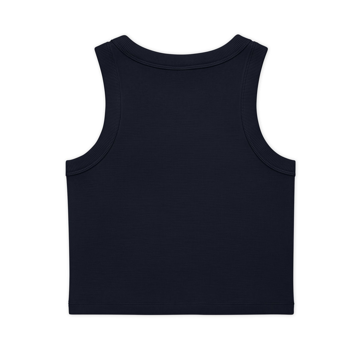 Peacock Eye Rib Crop Tank