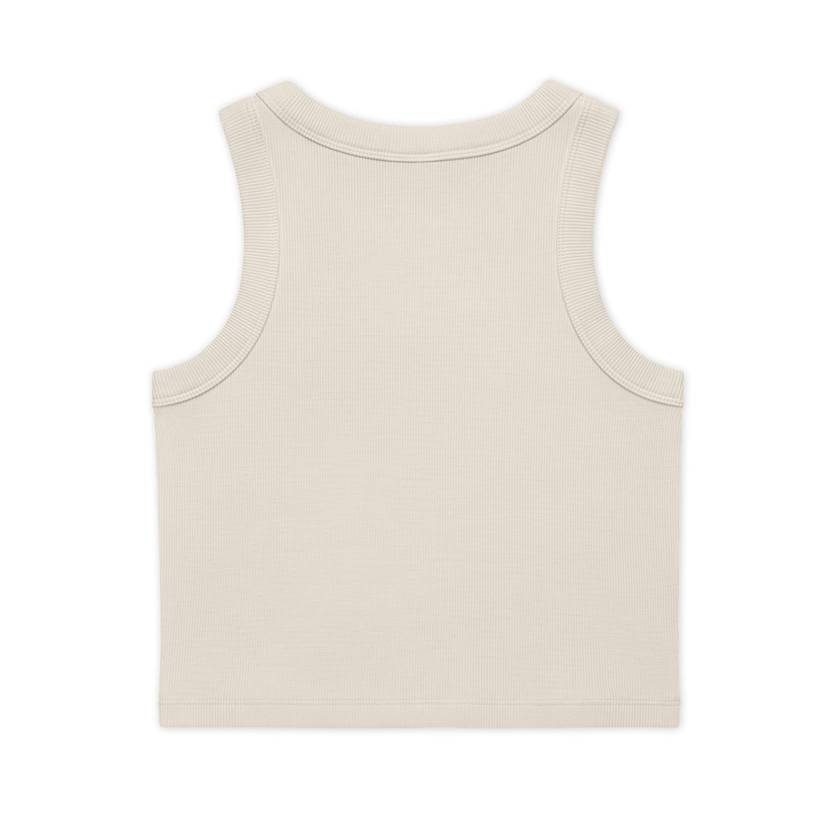 Peacock Eye Rib Crop Tank