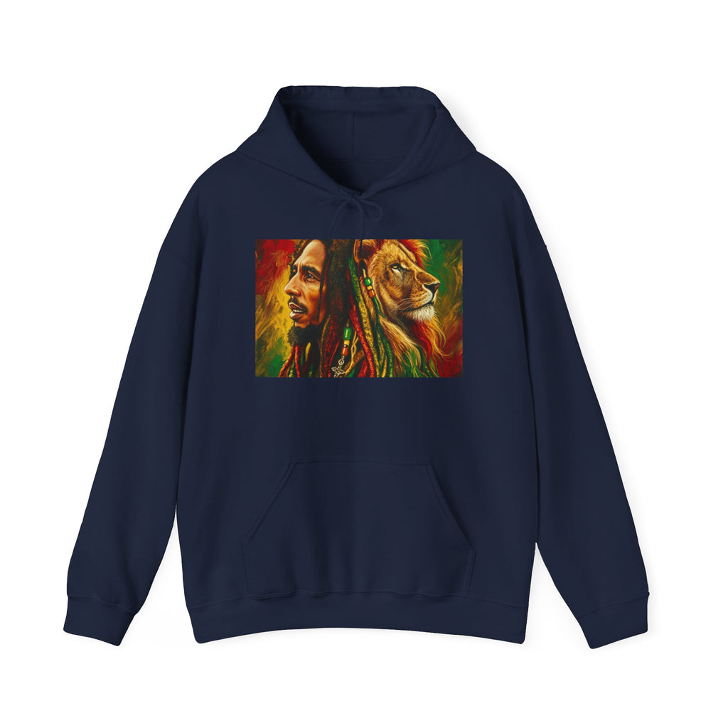 Reggae Lion Graphic Hoodie