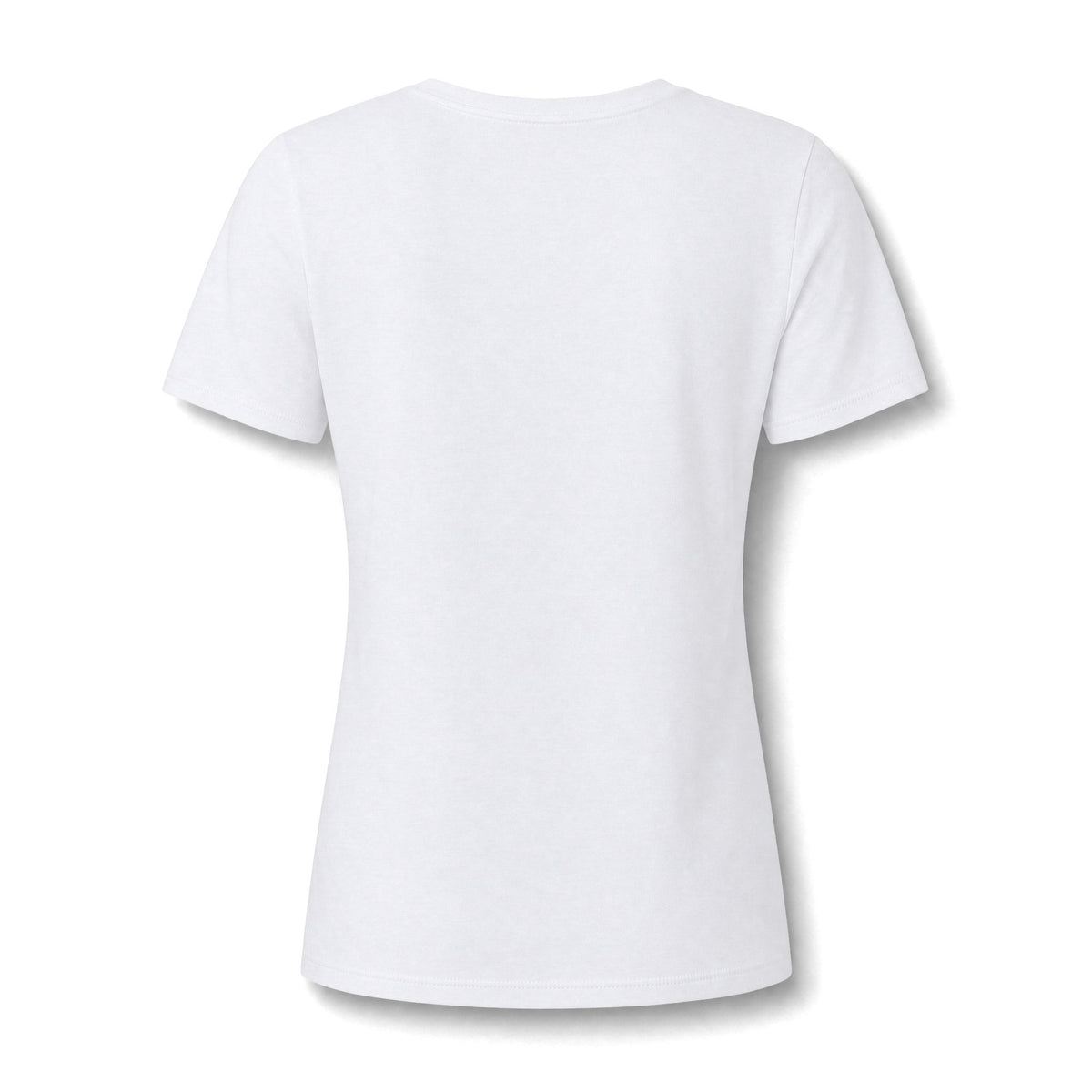 V-Neck Tee — 'I  Love You' Colorful Graffiti Heart Tee for Women