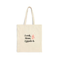 Look, Mom I Made It Tote Bag — Feminine Celebration Canvas Shopper