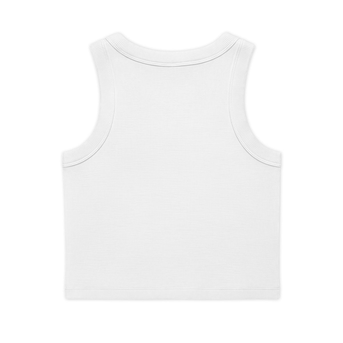 Peacock Eye Rib Crop Tank