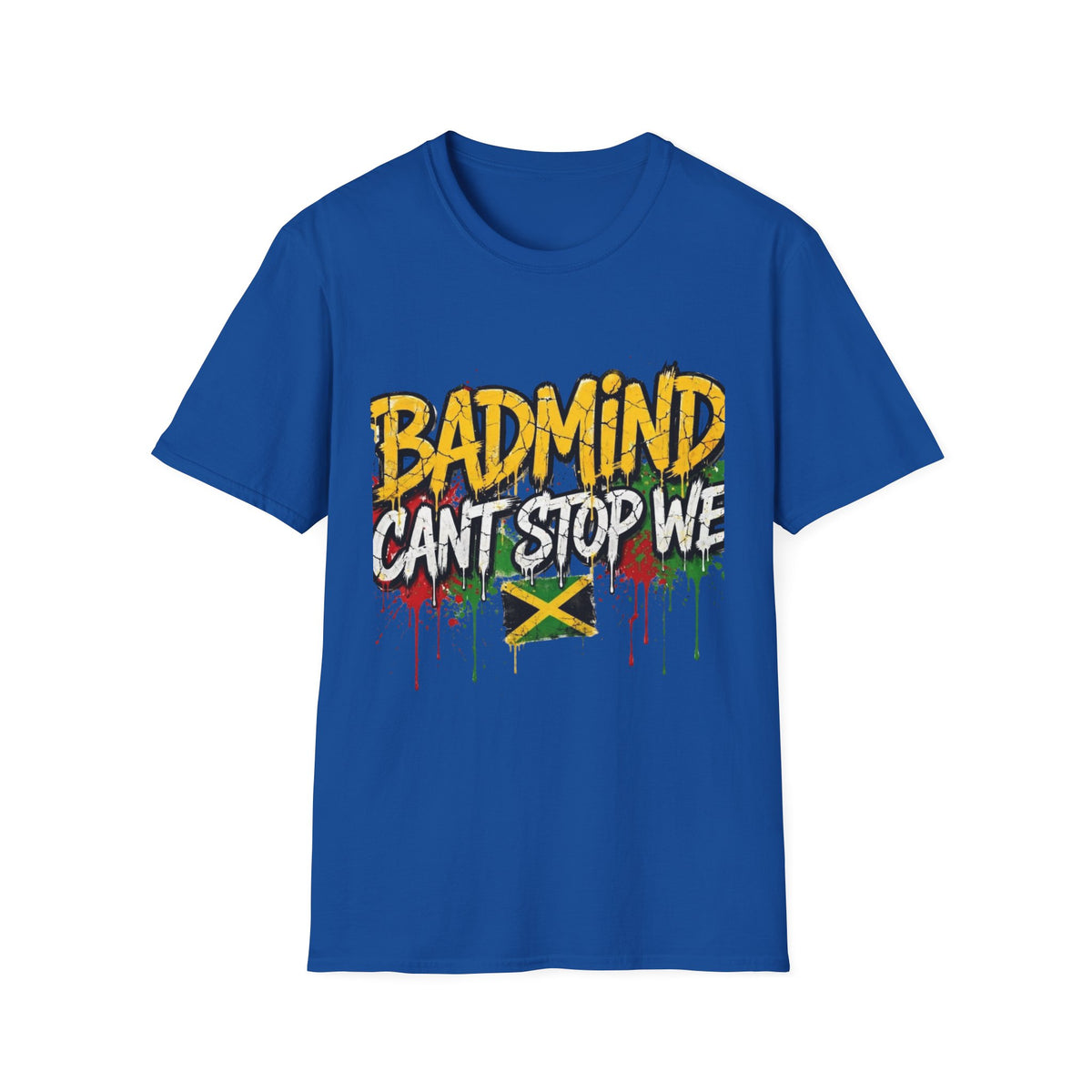 Badmind Can't Stop We Jamaica Flag T-Shirt