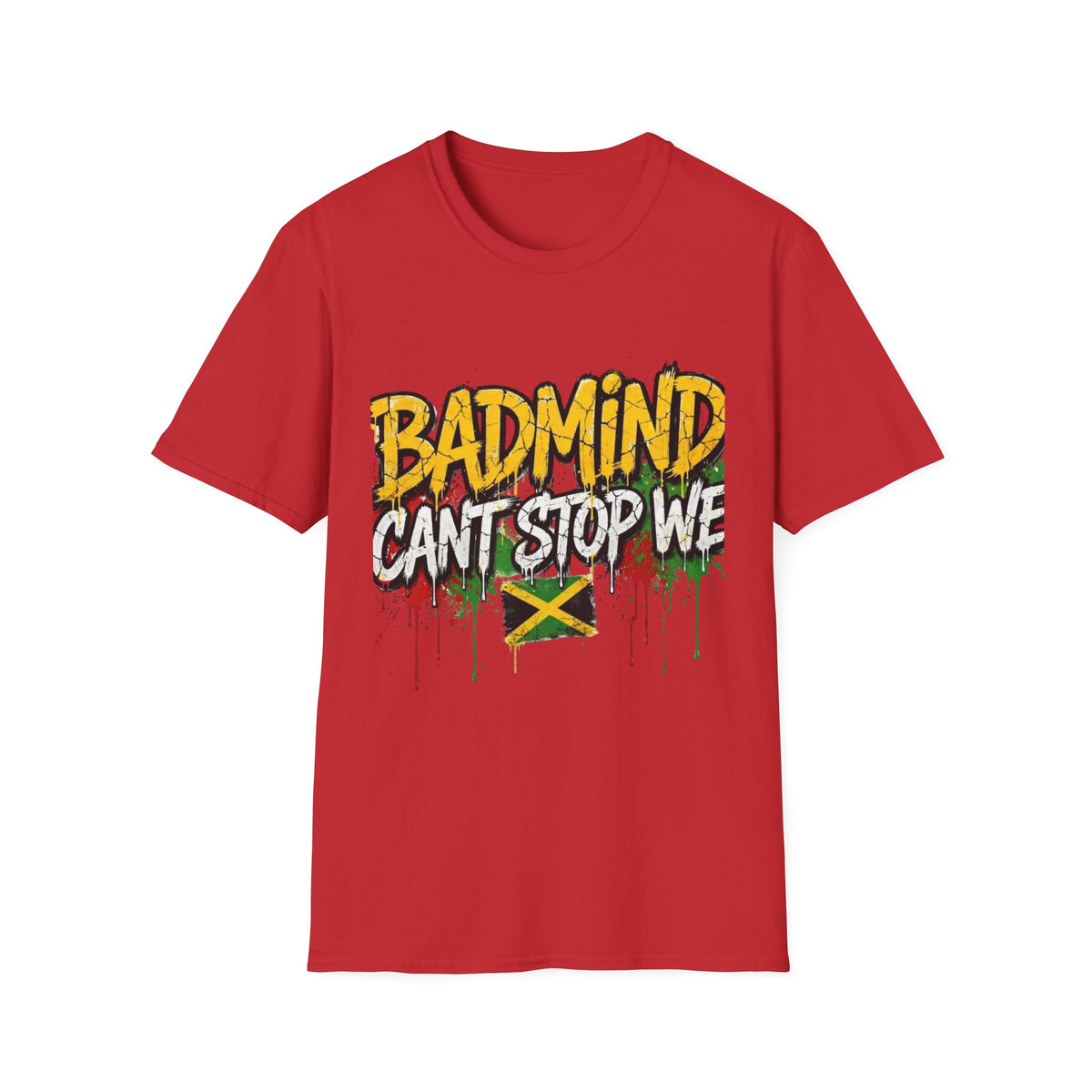Badmind Can't Stop We Jamaica Flag T-Shirt