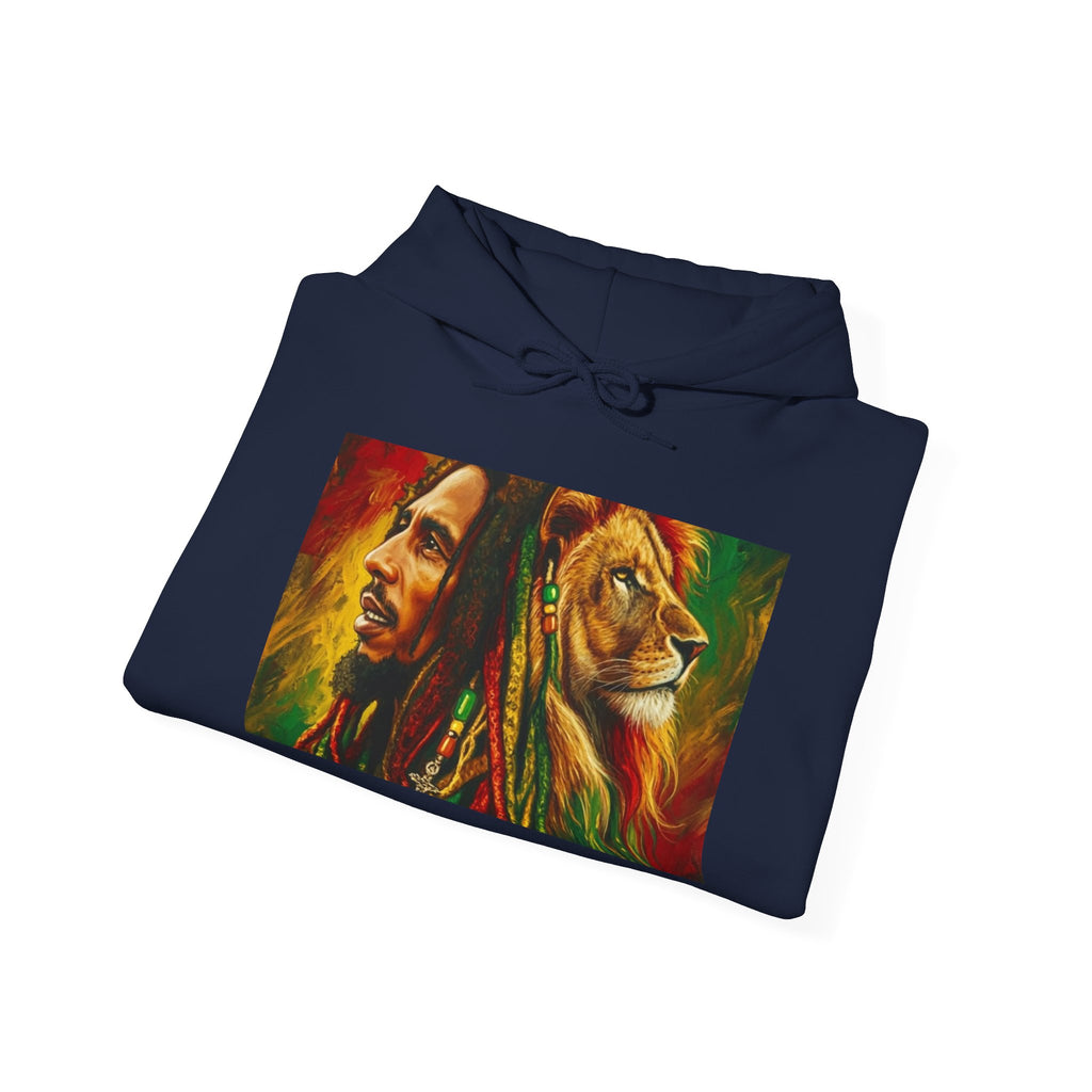 Reggae Lion Graphic Hoodie