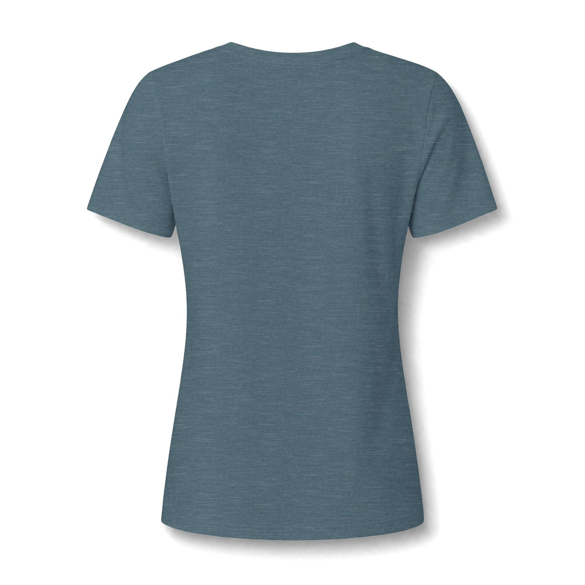 V-Neck Tee — 'I  Love You' Colorful Graffiti Heart Tee for Women