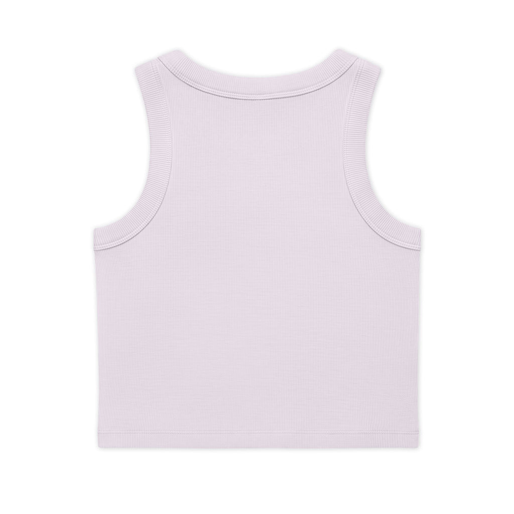 Peacock Eye Rib Crop Tank