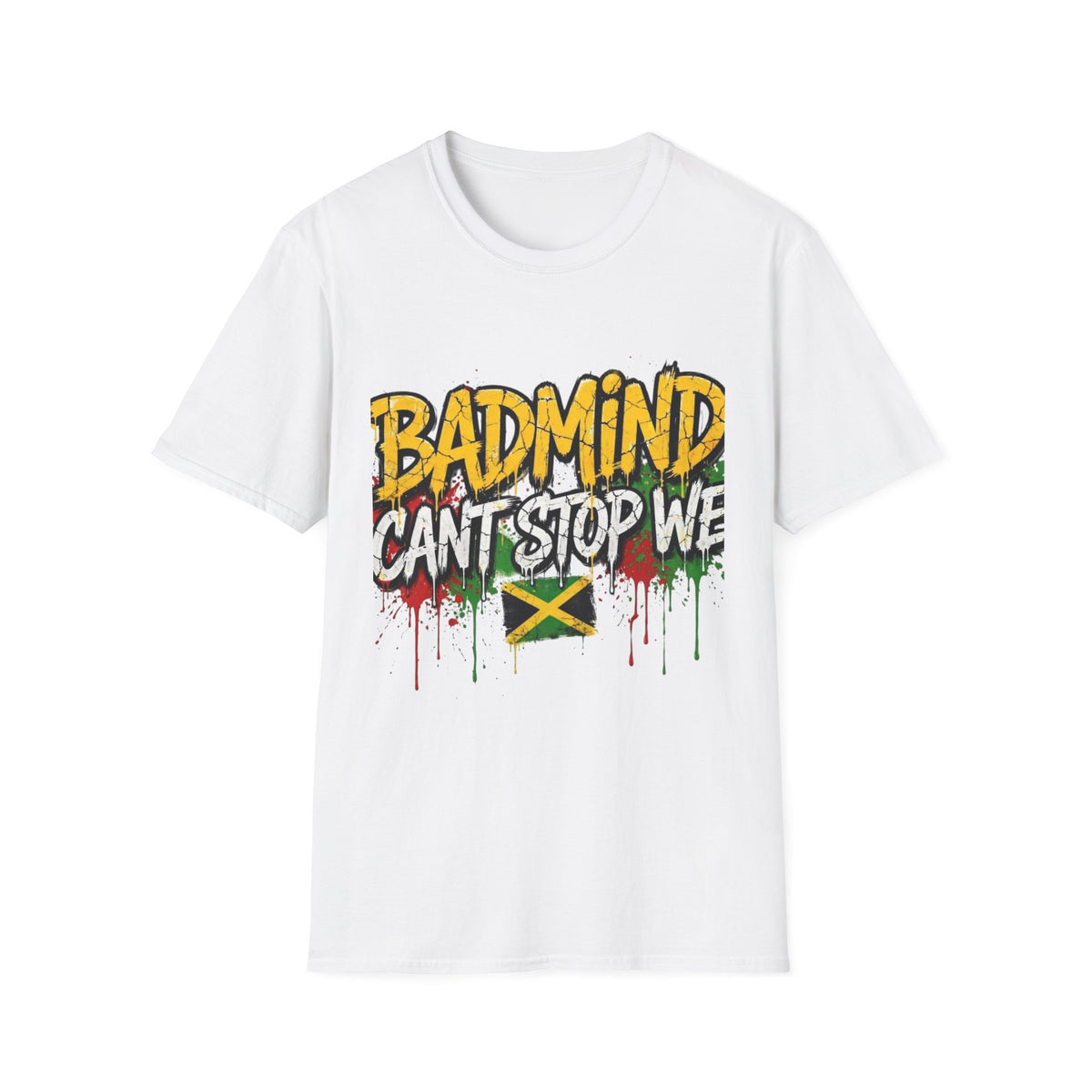 Badmind Can't Stop We Jamaica Flag T-Shirt