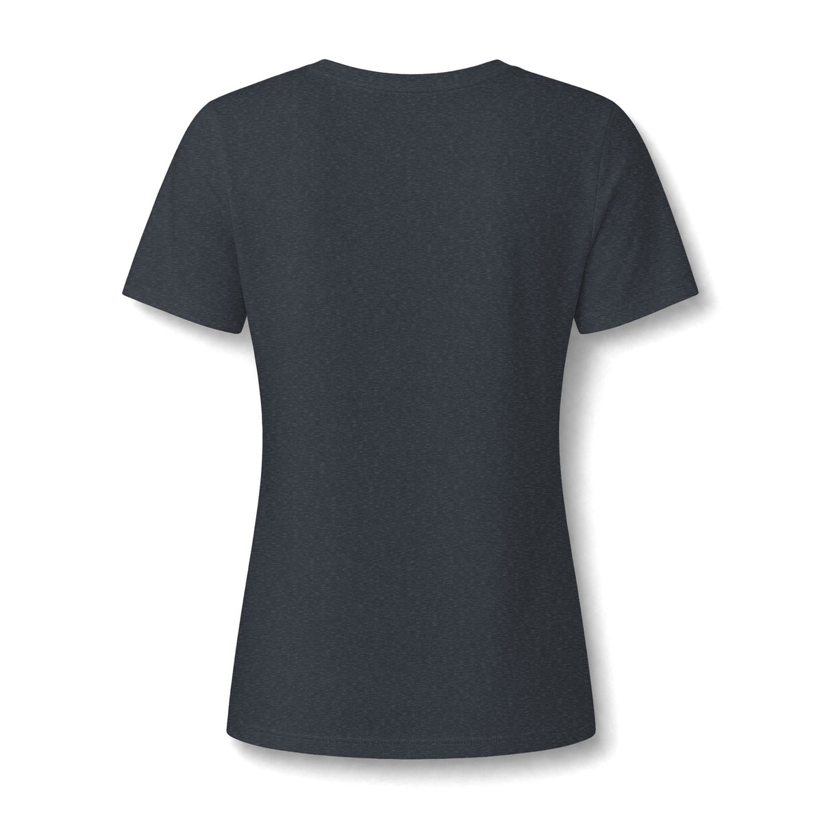 V-Neck Tee — 'I  Love You' Colorful Graffiti Heart Tee for Women