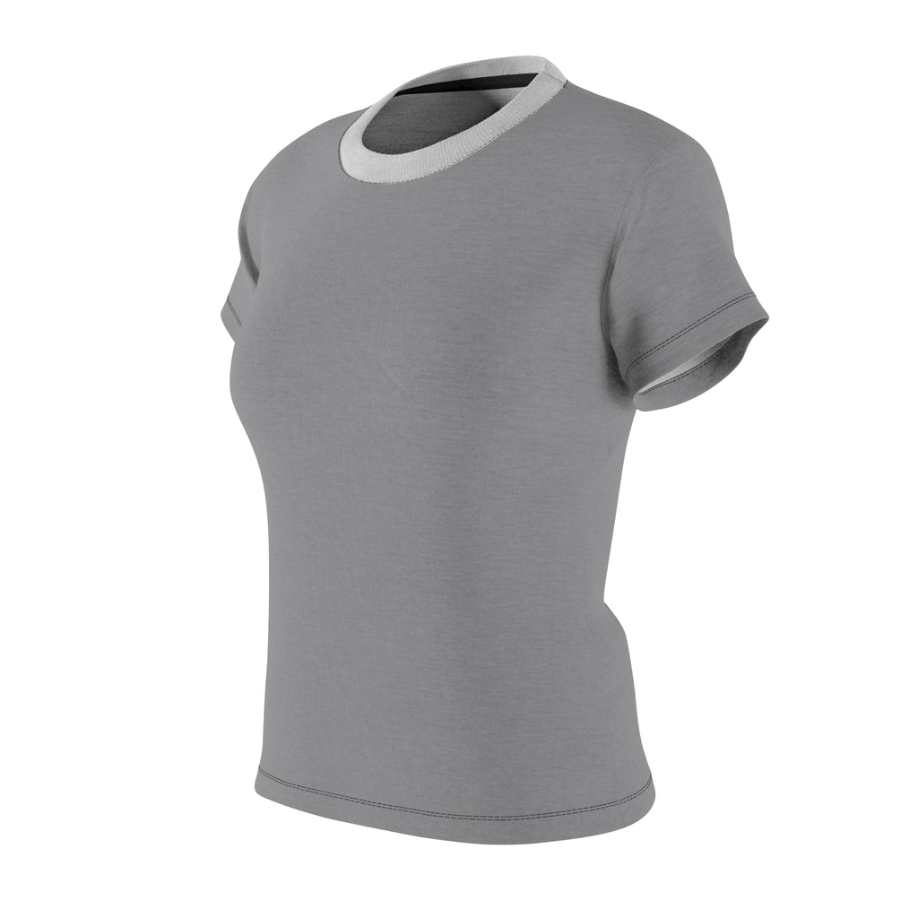 Women's Ringer Tee — Classic Cut & Sew All-Over Print
