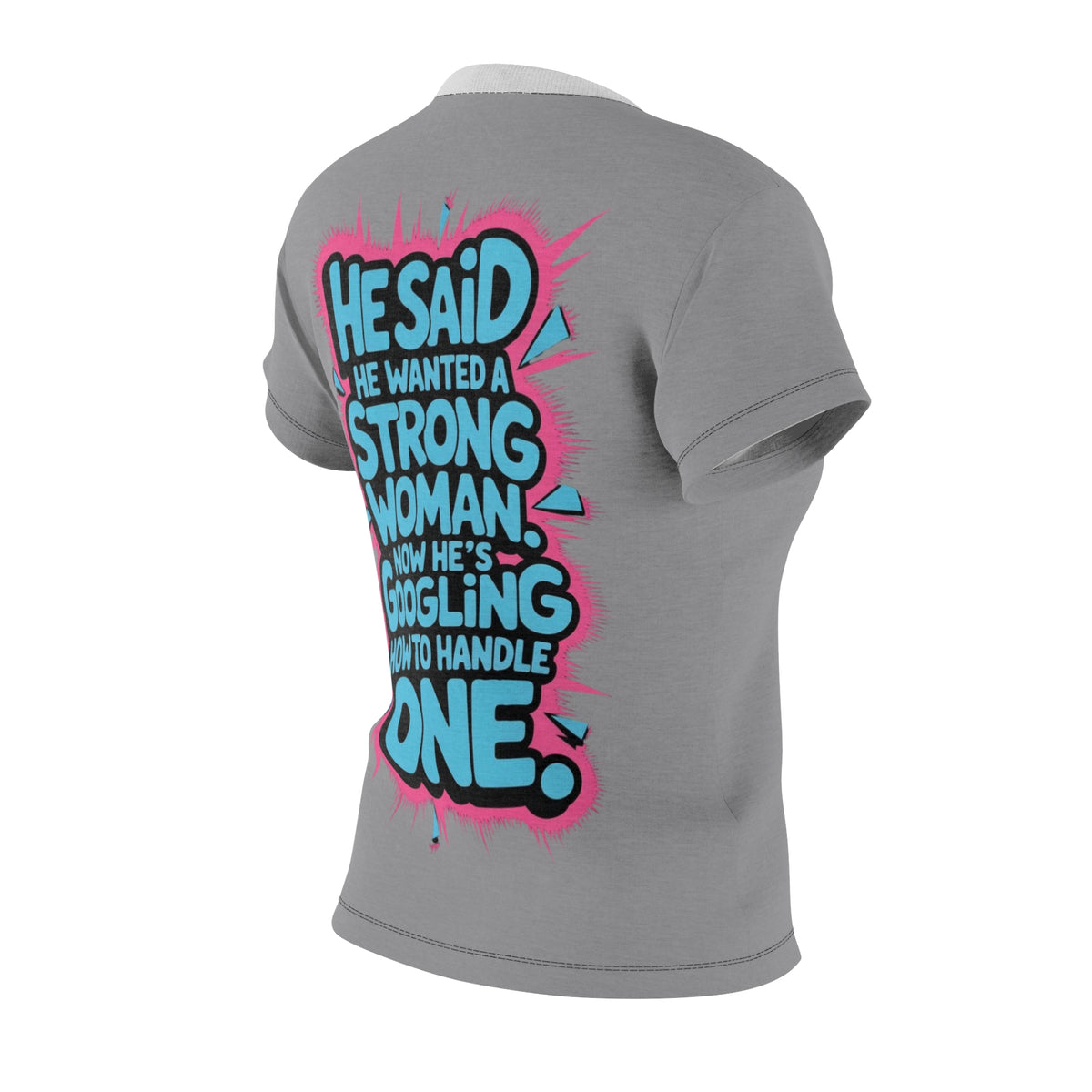 Women's Ringer Tee — Classic Cut & Sew All-Over Print