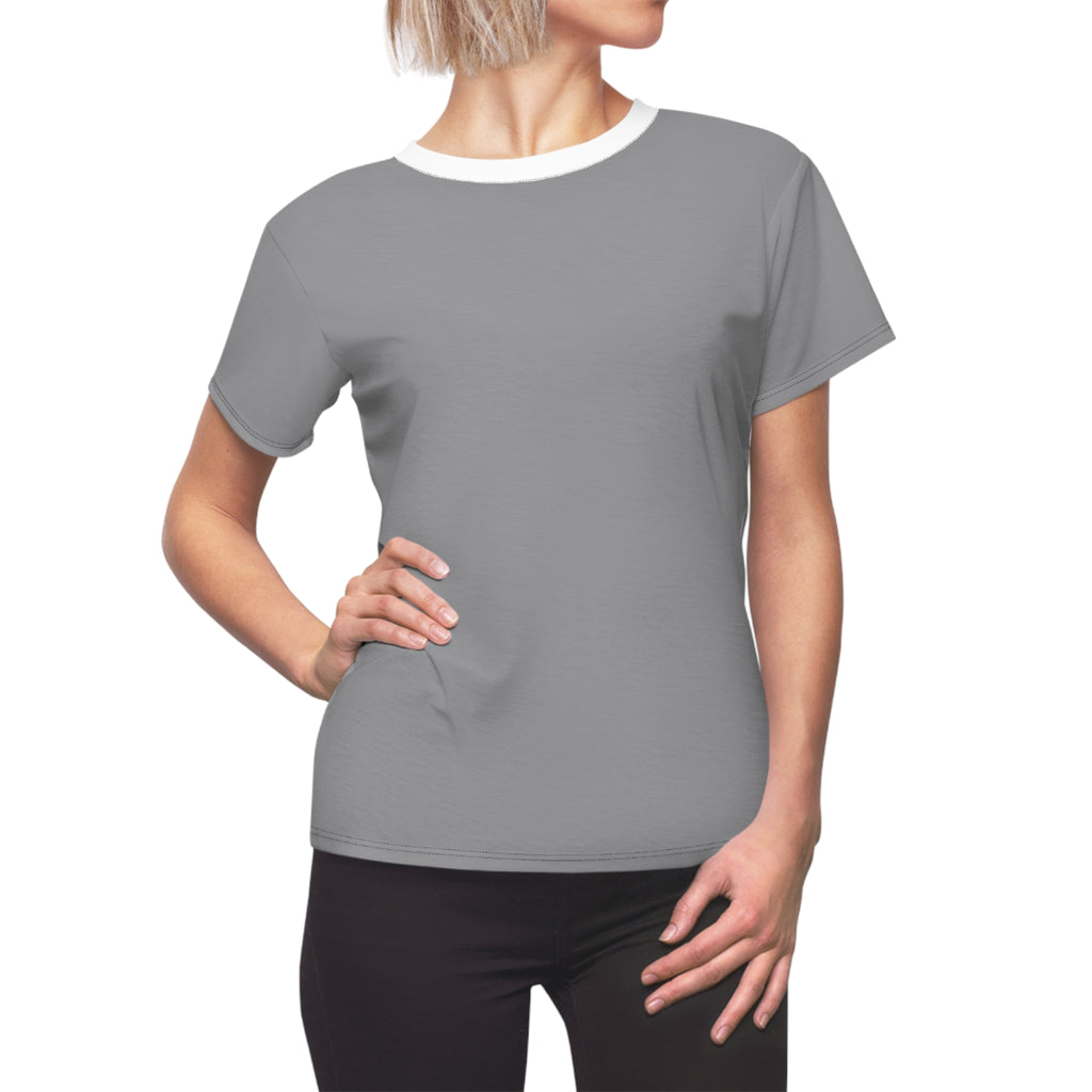 Women's Ringer Tee — Classic Cut & Sew All-Over Print