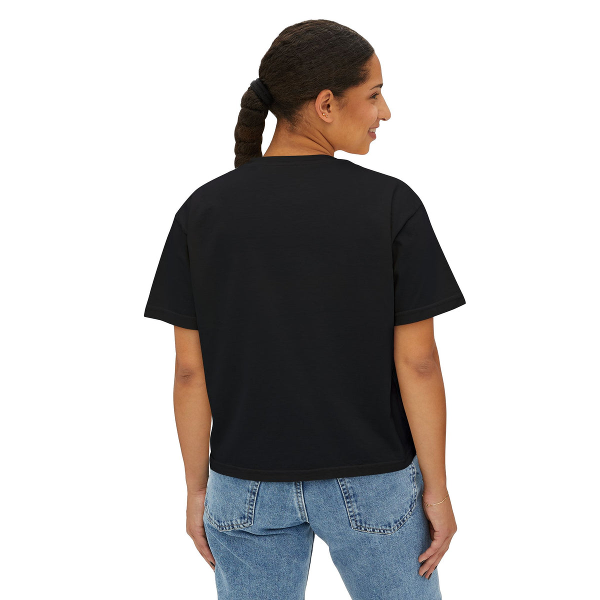 One Degree Hotter Graduation Boxy Tee — Women's Grad Cap & Diploma Celebration Shirt